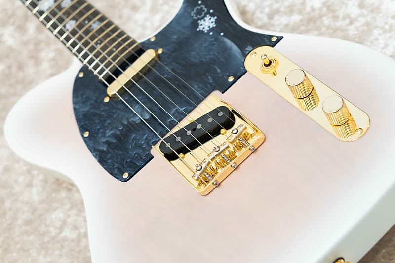 ギター momose MT-Fuyuzakura-'21WSE/E PK-WH-B momose MT-Fuyuzakura-'21WSE/E -PK/WH-B-MAT- #14463 [Made in