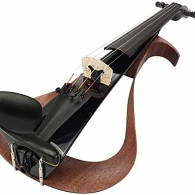 Yamaha Electric Violin - Black YEV-104BL image 3