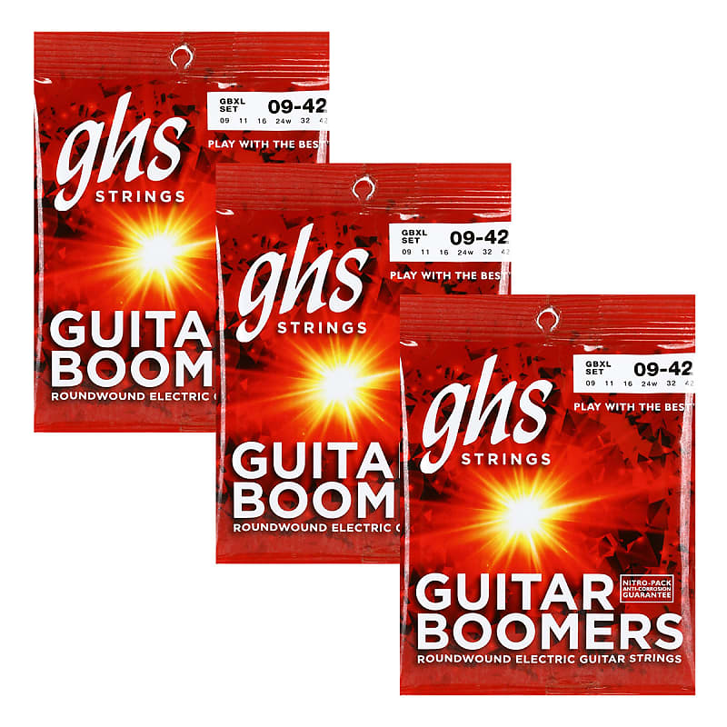 GHS Strings Guitar Boomers, Nickel Plated Electric Guitar