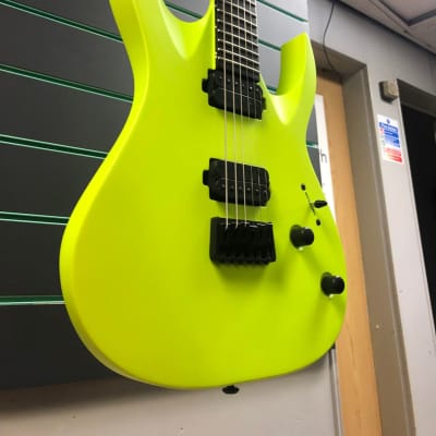 Solar A2.6LN Lemon Neon Matte 2021 Electric Guitar | Reverb UK