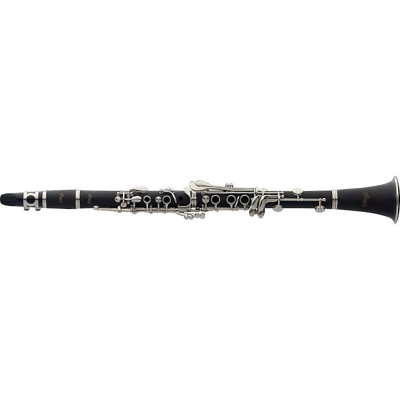 Stagg Nickel-plated Lightweight Bb Clarinet With Soft Case, WS-CL110 image 1