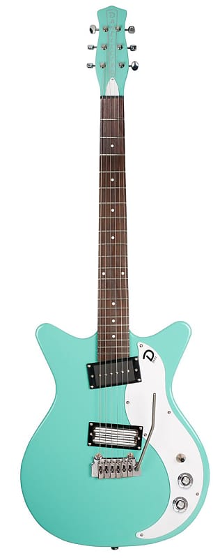 Danelectro'59Xt w/ Lipstick Humbucker & Tremolo, Aqua 59XT-AQUA image 1