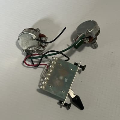 2000's Ibanez RGR421 RG Series Guitar Factory Electronics Wiring, Volume Tone Pot Jack image 6