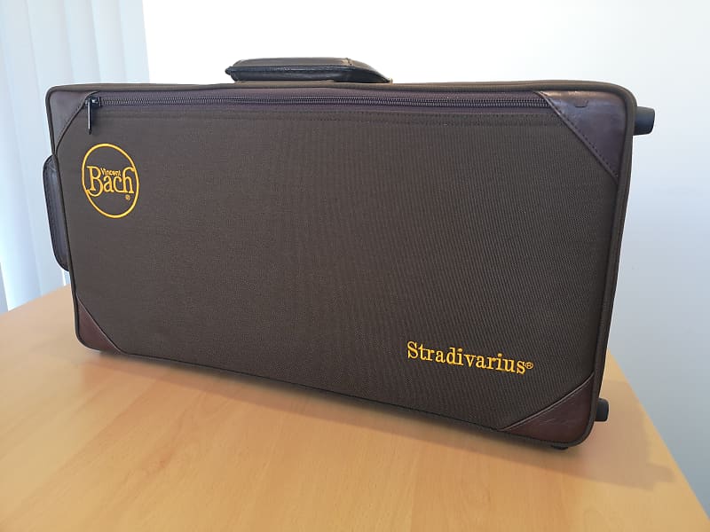 Vincent Bach Stradivarius Trumpet Case Brand new 1843 Brown | Reverb