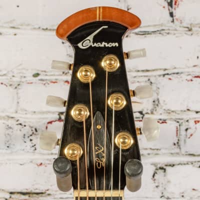 Ovation Custom Legend C779LX Acoustic-Electric Guitar, Black w/ Original Case x5142 (USED) image 5