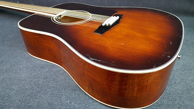 1980 Ibanez M-342TV 12 String Acoustic Electric Guitar 1980 Ibanez M-342TV 12 String Acoustic Electric Guitar