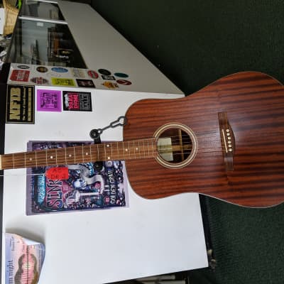 Eastman AC-DR2 Solid Sapele Dreadnought Natural image 1
