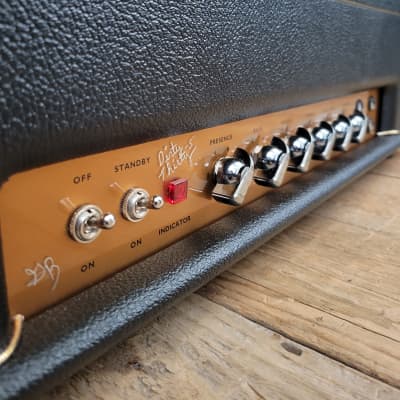 Branzell Dirty Thirty-5 KT66 Loaded 30+ Watt Plexi Guitar Amp Head Black image 6