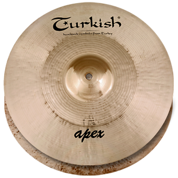 Immagine Turkish Cymbals 13" Rock Series Apex Hi-Hat Cymbals AP-H13 (Pair) - 1