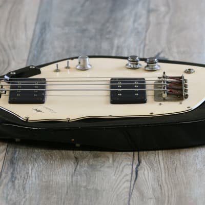 Vintage! 60’s Vox Phantom IV Bass Black + OHSC image 4