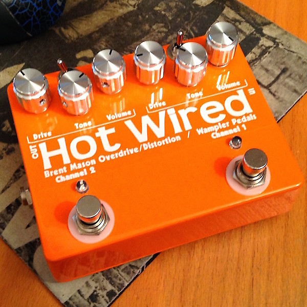 Wampler Hot Wired オーバードライブ ディストーション Brent Mason: Hot Wired v2 - Wampler Pedals