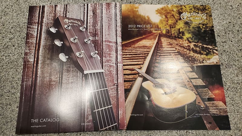 Martin Catalog And Price Guide 2012 image 1