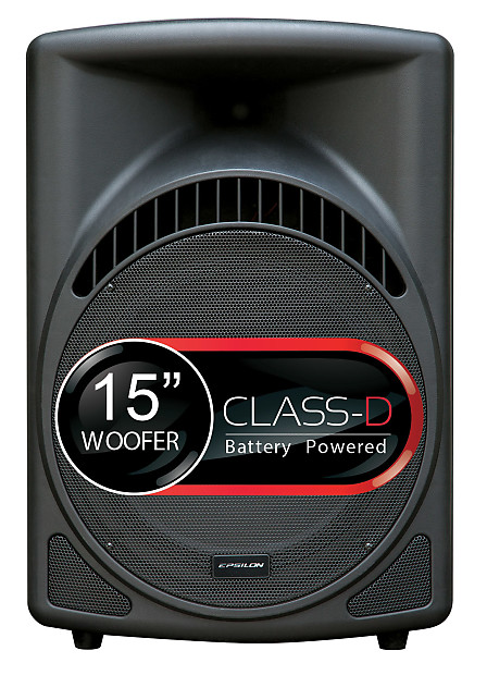 Epsilon AIRLINK 15 Class D Amplified Battery Powered 15