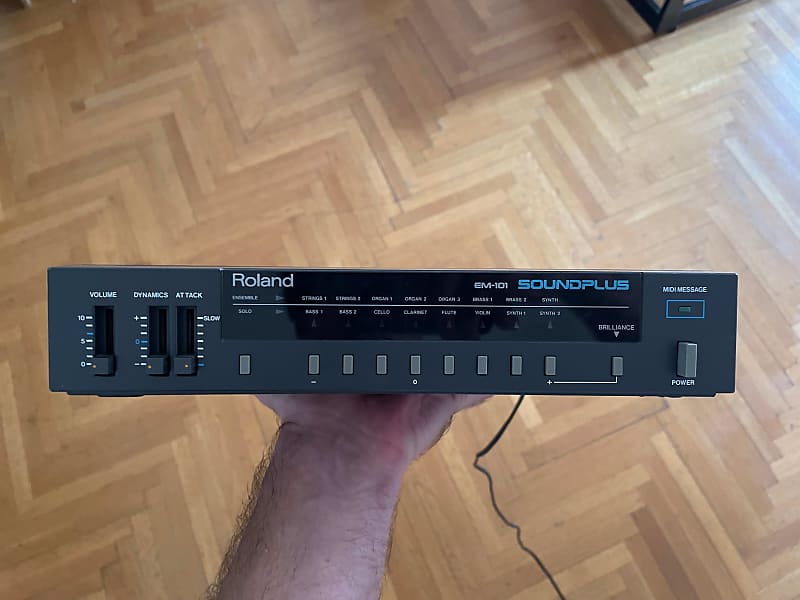 Roland EM-101 Sound Plus Analog Synthesizer Module | Reverb