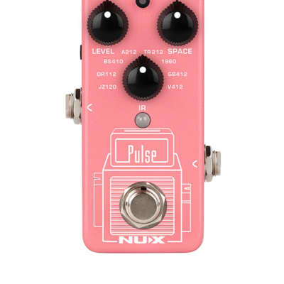 NuX NSS-4 Pulse Mini IR Loader Pedal   Pink. New! image 1