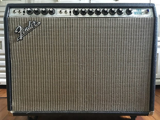 Fender Twin Reverb Vintage 1975 Silverface