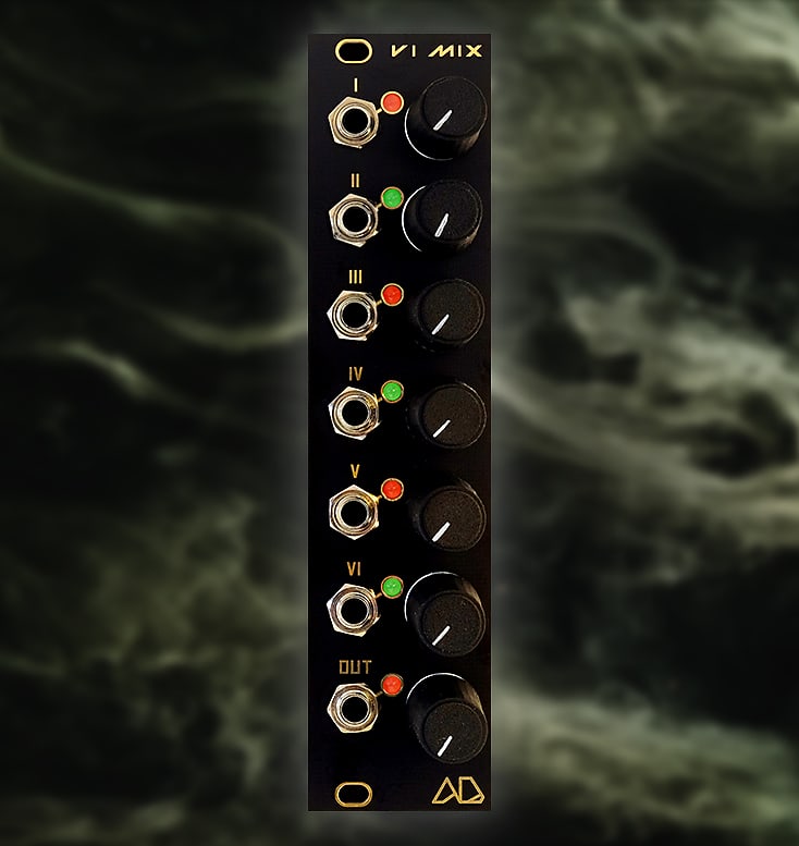 Abyss Devices - VI MIX - 6 channels mixer for eurorack modular image 1