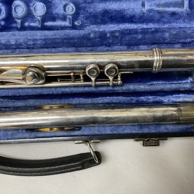 Gemeinhardt 2SP Straght-Headjoint Flute with Offset G 2010s - Silver-Plated image 7