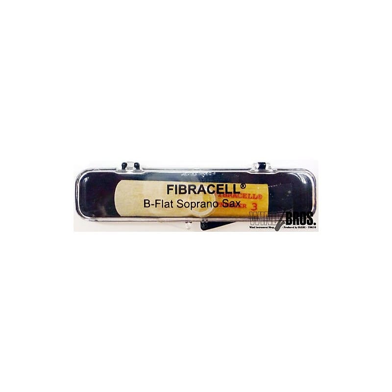 FIBRACELL [Hardness 2] Soprano saxophone reeds, Fibracell Reverb