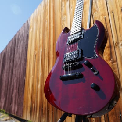 ESP E-II Viper - See Thru Black Cherry 6-String w/ Case (NAMM 2023) image 3