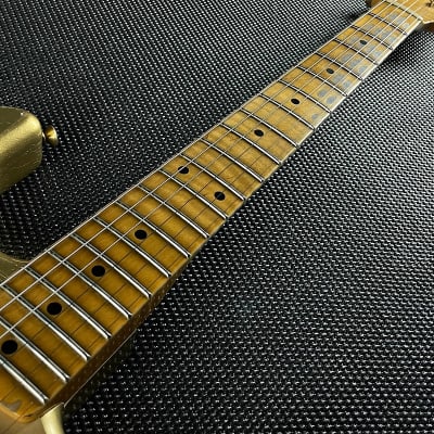 Fender Custom Shop Limited Edition '55 Bone Tone Stratocaster- Aged HLE Gold (7lbs 12oz) image 14