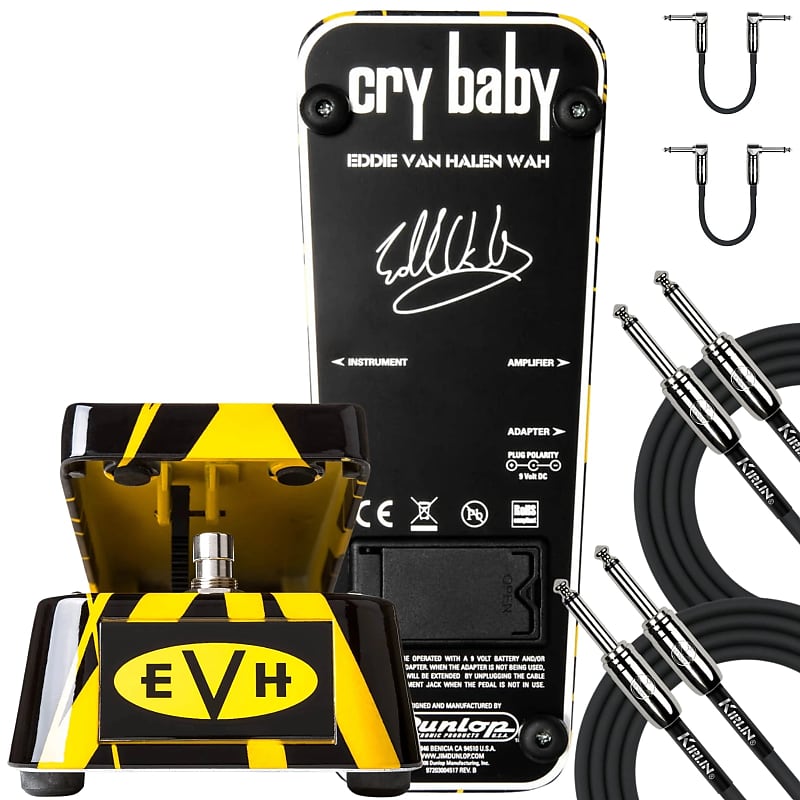 ギター Jim Dunlop EVH-95 Signature Wah Dunlop EVH95 Eddie Van Halen Signature Wah Guitar Effects