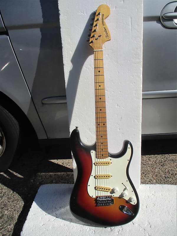 Fresher Straighter Guitar, 1970's, Japan, Sunburst Finish