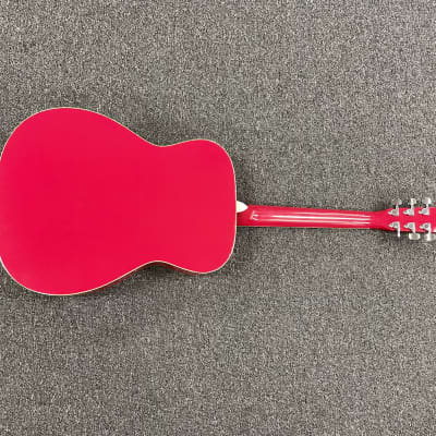 Regal San Francisco Resonator Guitar  - Red image 2