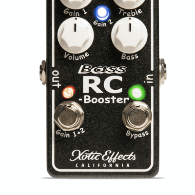 Xotic Bass RC Booster V2 Pedal Bass Transparent Overdrive   New! image 1