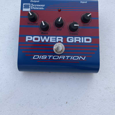 Seymour Duncan SFX-08 Power Grid Distortion Rare Guitar Effect Pedal for sale