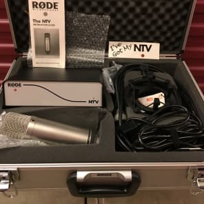 RODE NTV Large Diaphragm Cardioid Tube Condenser Microphone