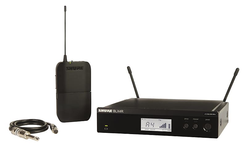 Shure BLX14R-H9 Wireless Guitar System with Rackmountable Receiver, H9: 512-542 MHz image 1