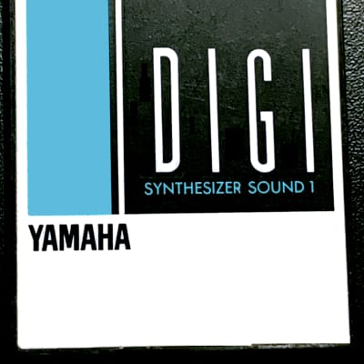 Yamaha SY55 / TG55 VC5502 Voice ROM Data Card // DIGI // Motokazu Shinoda