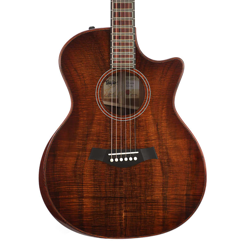 Taylor Custom K24ce LTD Alamo Music Exclusive Koa Acoustic-Electric Guitar