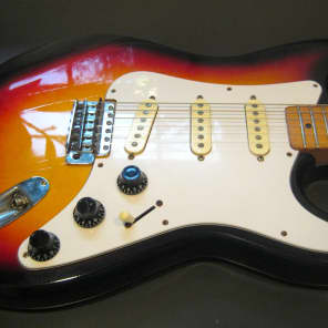 Castilla ( MIJ ) Stratocaster ( Fender style ) 1970's Tobacco Burst image 1