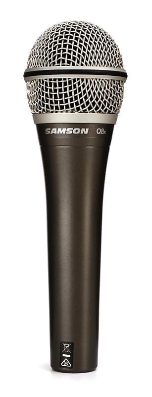 Samson Q8x Supercardioid Dynamic Vocal Microphone (3-pack) | Reverb