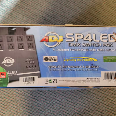 American DJ SP4 LED DMX Switch Pak image 4