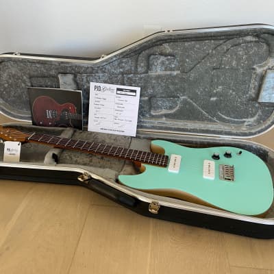 PJD Guitars Woodford Hybrid 2021 Sea Foam Green (New Condition) image 5