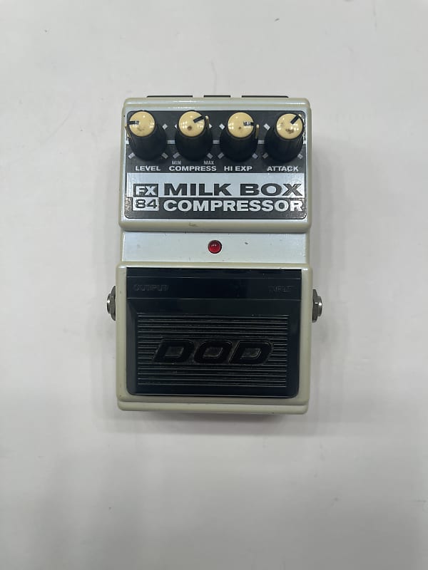 DOD Milk Box Compressor FX84 White 1990s | Reverb Canada