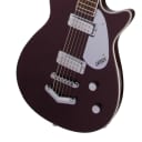 New Gretsch G5260 Jet Baritone with V-Stoptail, Dark Cherry Metallic, with Free Shipping!