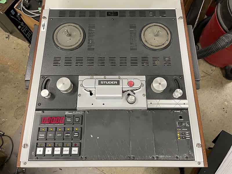 Akai GX-747 black dbx 10.5 auto reverse reel to reel tape deck. SERVICED!