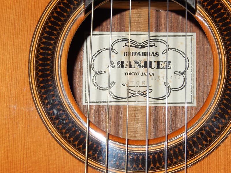 ギター ARANJUEZ NO.706 Classical Acoustic Guitar Aranjuez No. 706 Matsuoka Japan | eBay