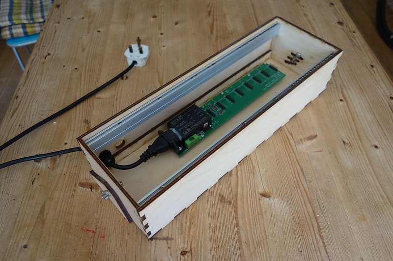 84HP Eurorack case custom build with Doepfer power supply Reverb