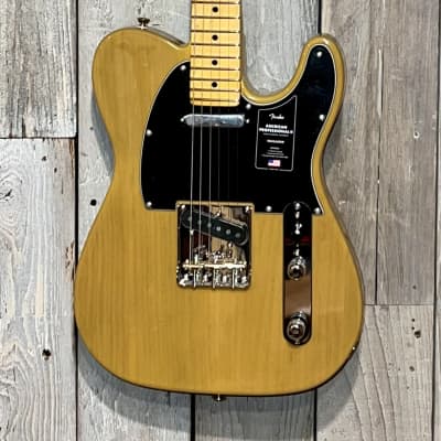 Fender American Professional II Telecaster with Maple Fretboard , Butterscotch Blonde Support Brick & Mortar Music Shops , Ships Ultra Fast ! image 2