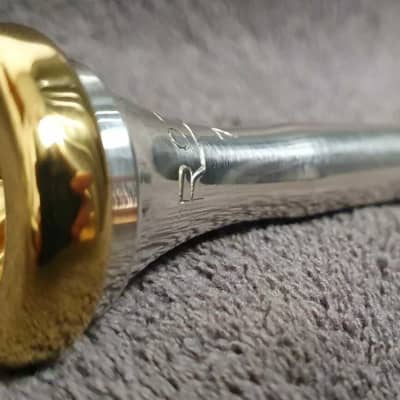 Immagine ROTH 7 cornet mouthpiece, silver and gold 24K plated - 4