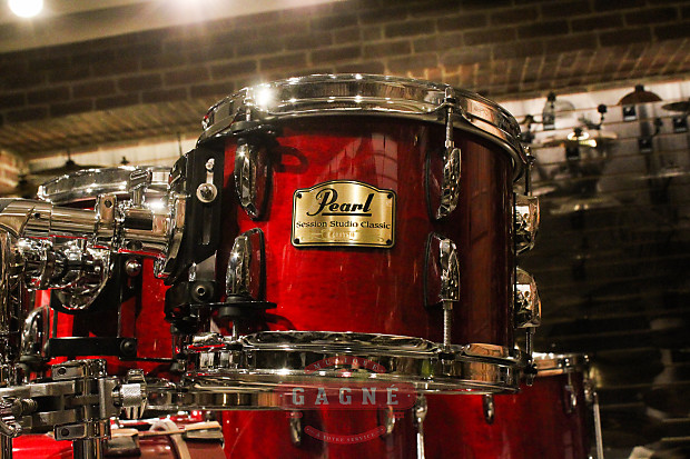 Supreme Pearl Session Studio Select Drum Set Red - SS19 - US