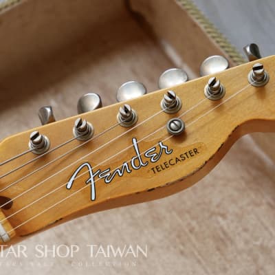 2023 Fender Custom Shop Limited Edition 1951 Telecaster HS Relic Aged-Nocaster Blonde image 16