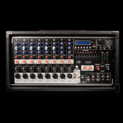 Peavey PVi 8500 400-Watt 8-Channel Powered Mixer Black