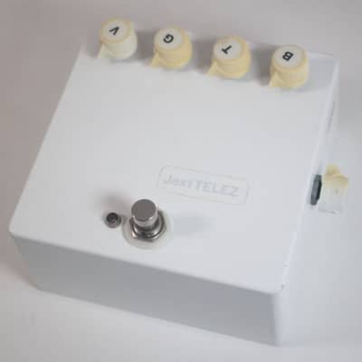 Reverb.com listing, price, conditions, and images for jext-telez-white-pedal