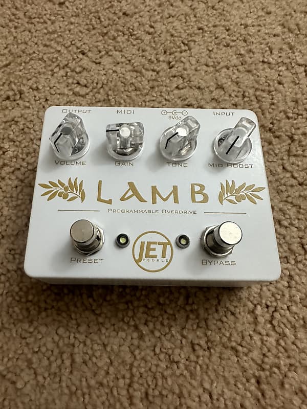 Jet Pedals Lamb Programmable Overdrive 2022 White Reverb
